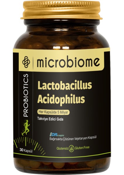 Lactobacillus Acidophilus 30 Kapsül Probiyotik Probiotics