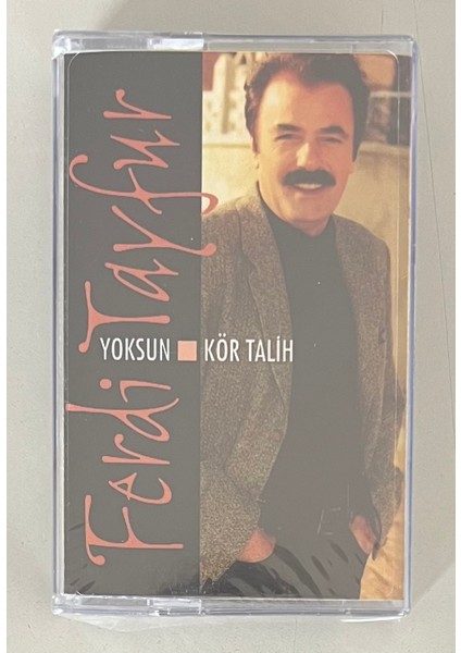 Ferdi Tayfur Yoksun Kör Talih Kaset (Jelatininde Sıfır Kaset)