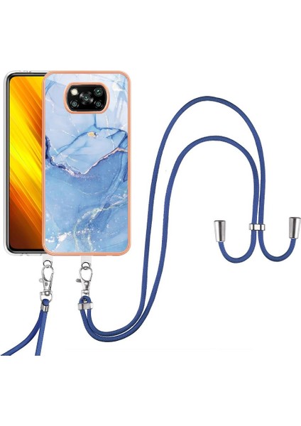 Xiaomi Poco X3/x3 Pro Kapak Mermer Yumuşak Tpu Tampon Ayrılabilir (Yurt Dışından)