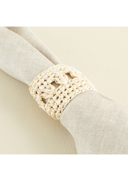 Lace 2'li Peçete Halkası Natural modelleri