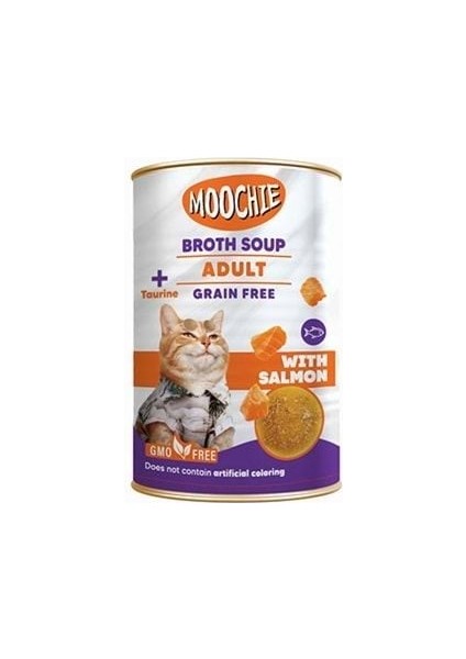 Somon Balıklı Yetişkin Kedi Çorbası 135 ml