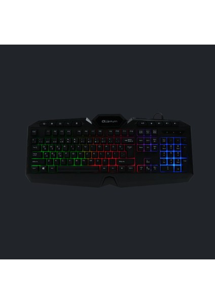 Quantum Gaming QG-Q6548QU Renkli Arkadan AYDINLATMALI+8000DPI Mouse