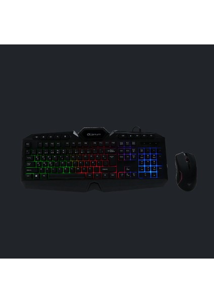 Quantum Gaming QG-Q6548QU Renkli Arkadan AYDINLATMALI+8000DPI Mouse