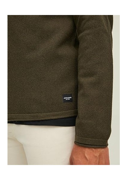 Jack & Jones Jjehill Fermuarlı Kapüşonlu Hırka 12190154