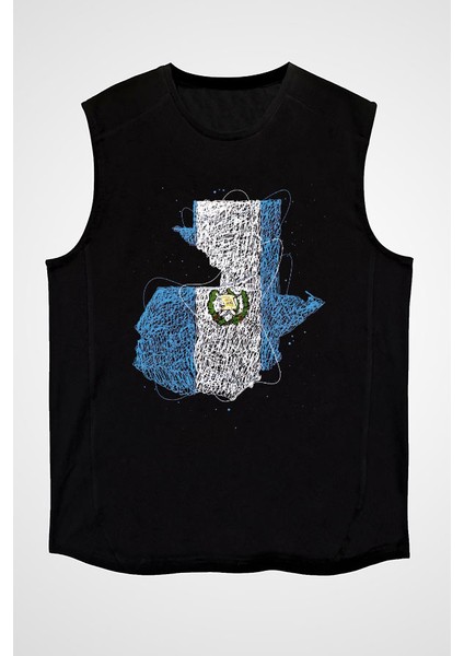 Arjantin Siyah Unisex Kolsuz Tişört Kesik Kol T-Shirt fiyatları