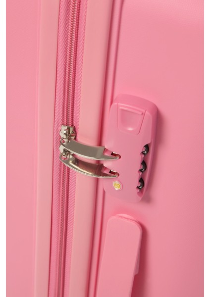 Policarbon Büyük Boy Valiz – Pembe - 241MC305S