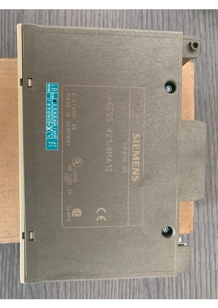 Siemens Simatic S5 Giriş Modülü 6es5 421-8MA12 6ES54218MA12