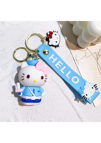 Sanrio Bebek Anahtarlık Bebek Karikatür Araba Süsleme Bebek Tatil Hediyesi Şarkıcı (Yurt Dışından)