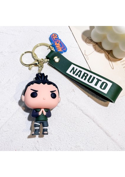 Naruto Silikon Anahtarlık Bebek Anahtarlık Bebek Karikatür Araba Süsleme Bebek 5 (Yurt Dışından)