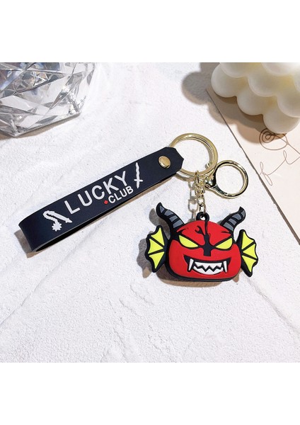 Stranger Things Anahtarlık Hellfire Club Logosu Anahtarlık Kolye Francis Dashwoodhellfire Club Logosu (Yurt Dışından)