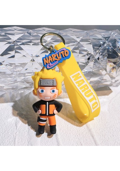 Naruto Silikon Anahtarlık Bebek Anahtarlık Bebek Karikatür Araba Süsleme Bebek 4 (Yurt Dışından)