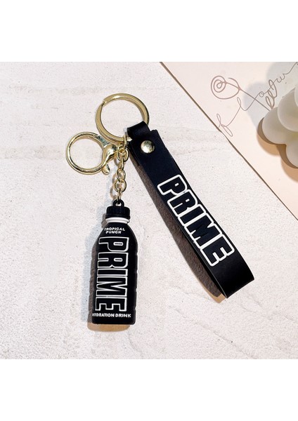 Pvc Yumuşak Plastik Içme Şişesi Enerji Şişesi Birinci Sınıf Içecek Şişesi Araba Anahtarlık Kolye Anahtarlık Başbakan-Siyah (Yurt Dışından)