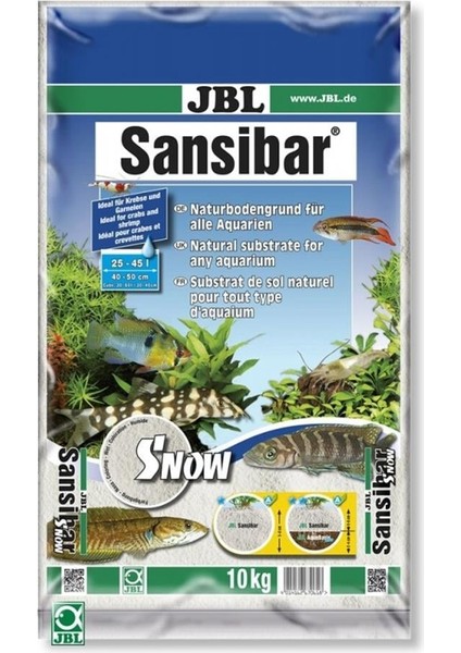 Sansıbar Kar Beyazı 10 Kg Kum