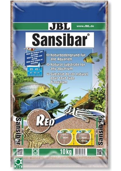 Sansıbar Kırmızı 10 Kg Kum