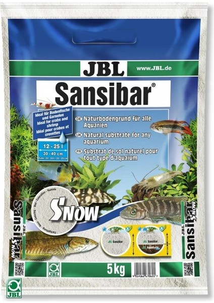 Sansıbar Kar Beyazı 5 Kg Kum