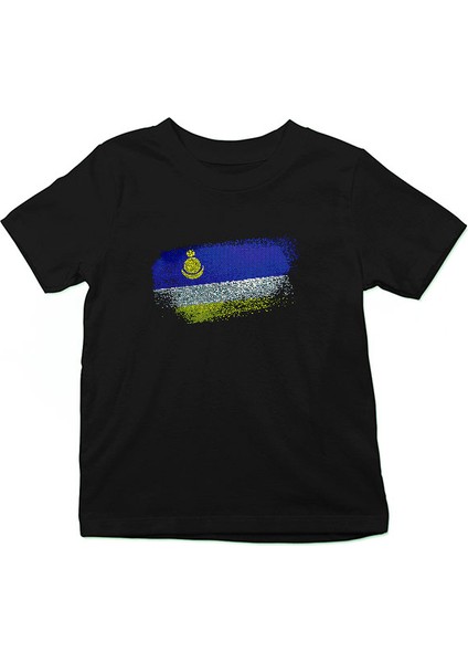 Buryatya - Buryatia Siyah Unisex Çocuk Tişört T-Shirt fiyatları
