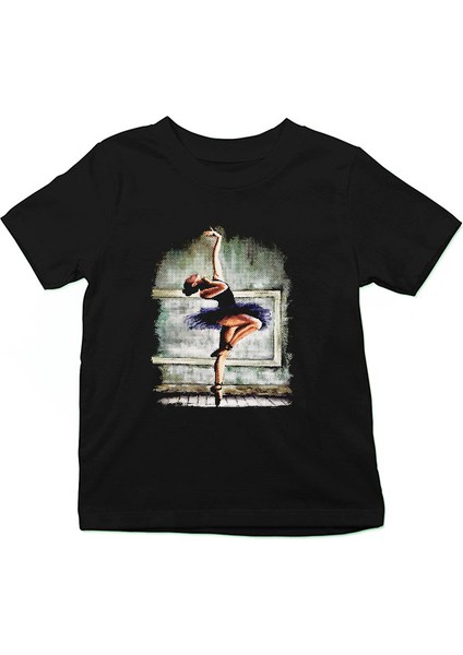 Bale Siyah Unisex Çocuk Tişört T-Shirt fiyatları