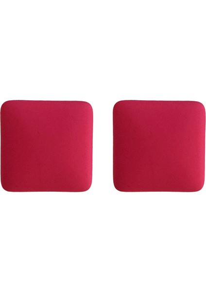 Pembe Geometrik Kalp Küpeler, Moda Sade Küpeler (Yurt Dışından)