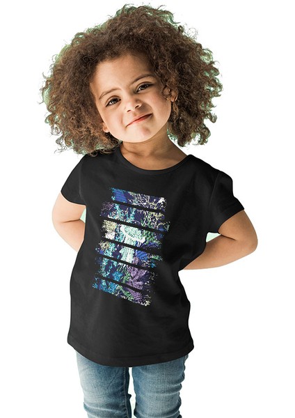 Su Yosunları Deniz Yosunu Alg Yosun Siyah Unisex Çocuk Tişört T-Shirt fiyatları