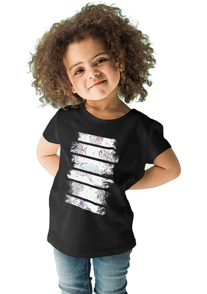 Balina Pullu Balık Pulu Siyah Unisex Çocuk Tişört T-Shirt fiyatları