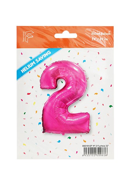 Lisanslı Rakam Folyo Balon 32INÇ 82CM
