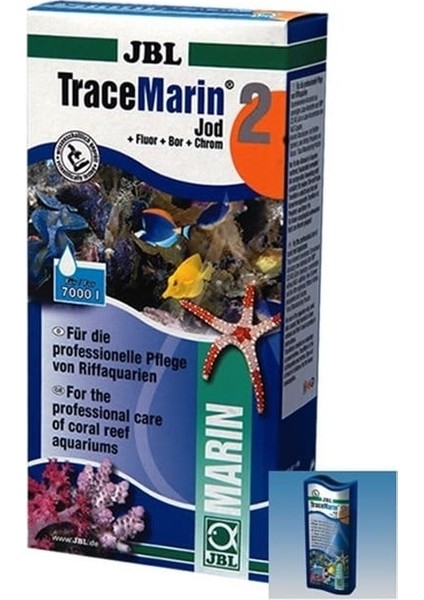 Tracemarın 2 500 Ml Deniz Akvaryumu için İyot,florür