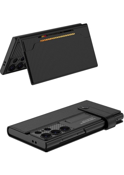 Galaxy S24 Ultra Zore Kıpta Standlı Kartlıklı Kapak fırsatları
