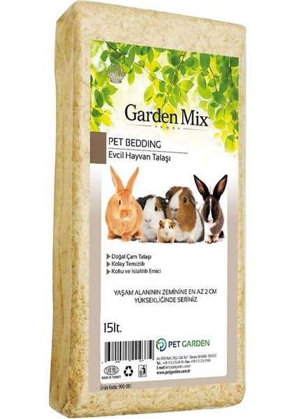Gardenmix Kemirgen Talaşı