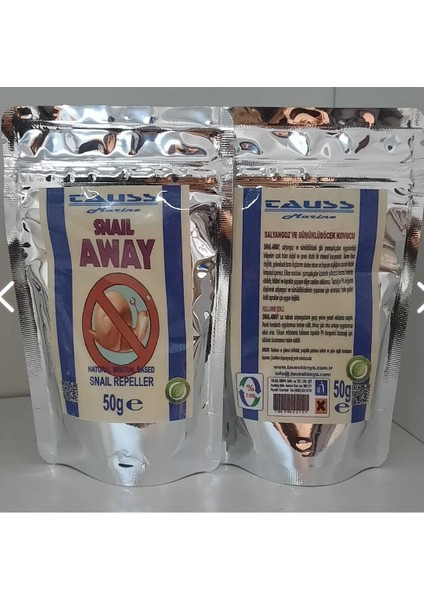 Marine Snaıl-Away / Powder (Salyangoz-Sümüklüböcek Kovucu) 50 gr