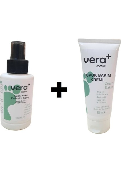 Ayak Sprey 1(Adet) + Vera Topuk ve Ayak Bakım Kremi 1(Adet)