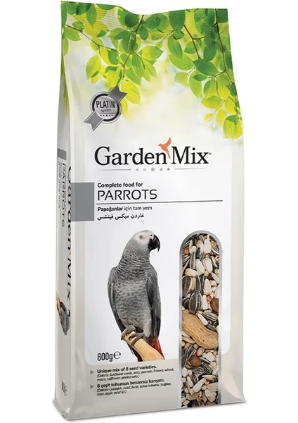 Gardenmix Platin Papağan Yemi 800G