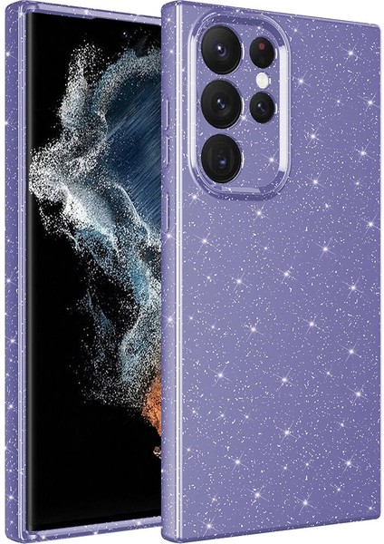 Samsung Galaxy S22 Ultra S908 Uyumlu Simli Kılıf Kamera Korumalı Silikon Luxury Lopard Koton Kapak Işıltılı Renkli Tpu fiyatları