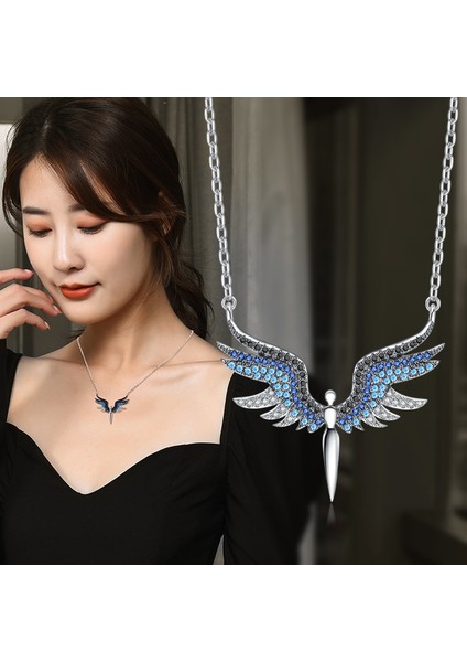 Yaka Zinciri Moda Melek Kanadı Kolye (Yurt Dışından) fiyatları