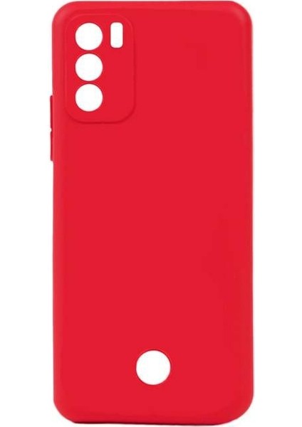 Reeder S19 Max Pro S Kılıf Biye Kamera Korumalı Mat Silikon Kırmızı