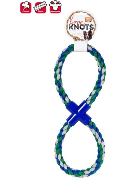 Karlıe 8 Şeklinde Stres İpi 38 Cm Kar. Renkli
