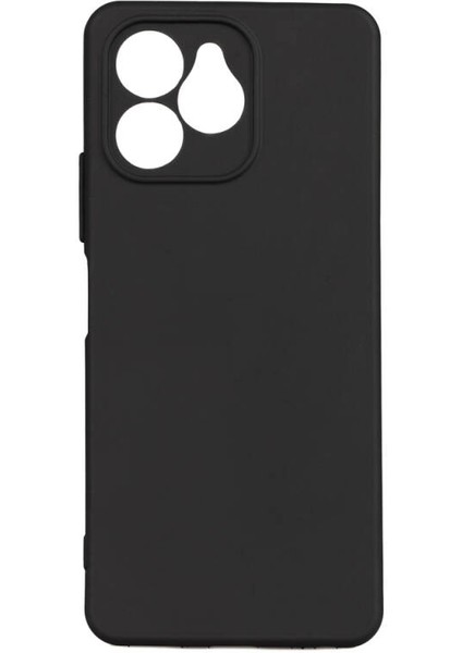 Omix X6 Kılıf Biye Kamera Korumalı Mat Silikon Siyah