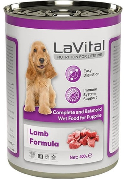 Lavital Kuzulu Yavru Köpek Konservesi 400 Gr fiyatları