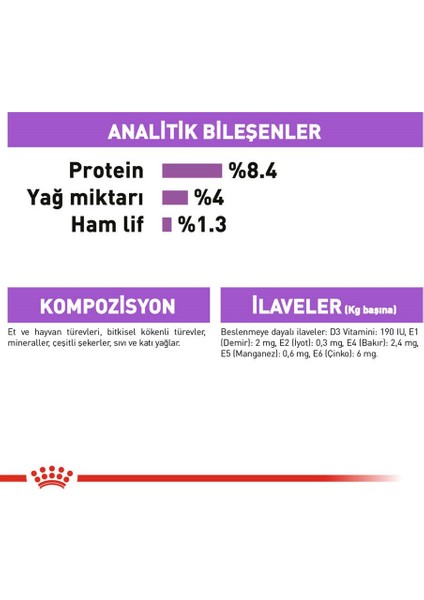 Sterilised Pouch Konserve Köpek Maması 85 Gr modelleri