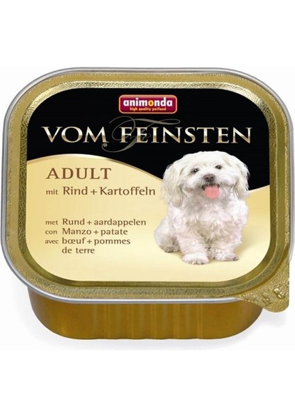 Vom Feinsten Sığır Eti ve Patatesli Köpek Konservesi 150 Gr