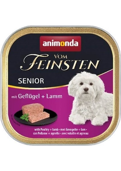 Kümes Hayvanlı Kuzulu Yaşlı Köpek Konservesi 150 Gr