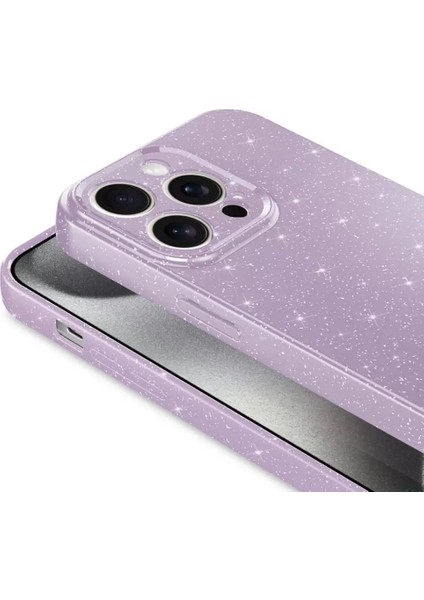 Apple iphone 15 Pro Uyumlu Simli Kılıf Kamera Korumalı Silikon Luxury Lopard Koton Kapak Işıltılı Renkli Tpu fiyatları