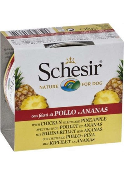 C371 Jelly Tavuk Etli ve Ananas Köpek Konservesi 150 Gr