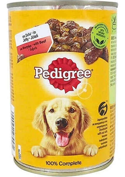 Biftekli Jöleli Konserve Köpek Maması 400 Gr