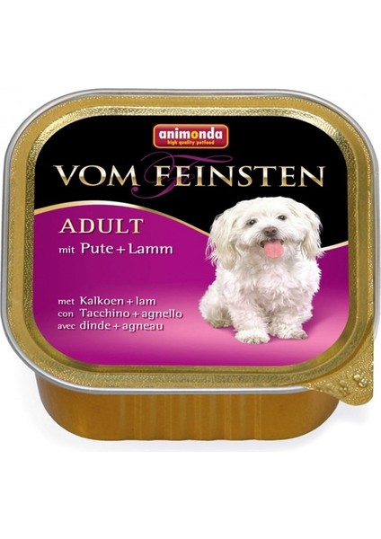 Hindi ve Kuzu Etli Yetişkin Köpek Konserve Maması 150 Gr