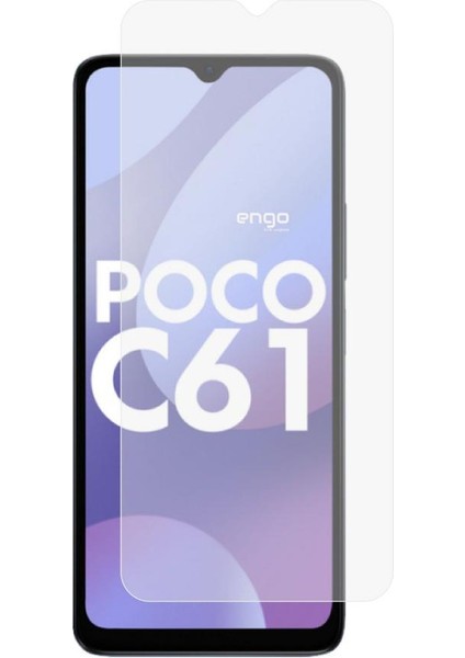 Xiaomi Poco C61 Ekran Koruyucu Mat Parmak Izi Bırakmaz