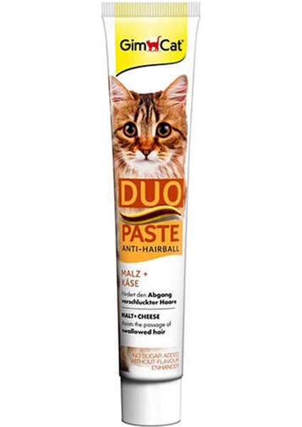 Anti-Hairball Duo Paste Peynir+Malt 50gr