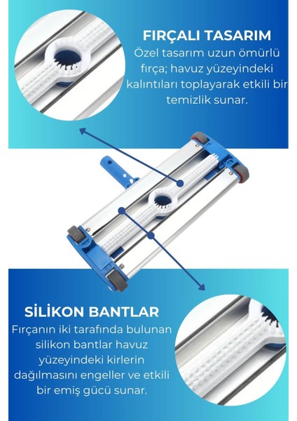 Havuz Süpürgesi Için Vakum Başlığı 48 cm modelleri