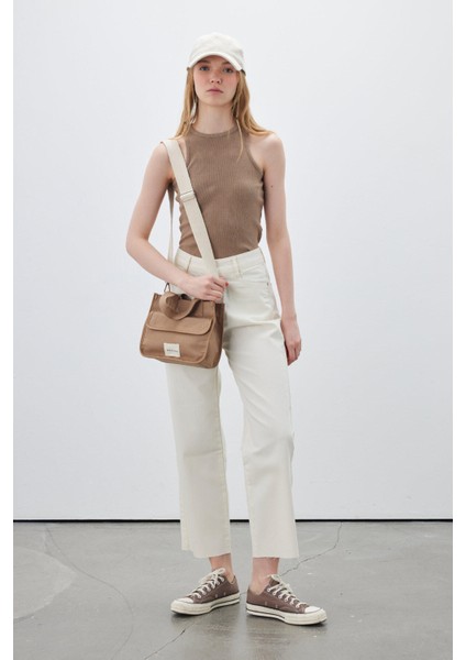 1965 Straıght Denim Pantolon Ekru