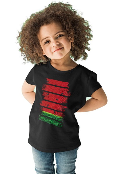 Karpuz Siyah Unisex Çocuk Tişört T-Shirt fiyatları