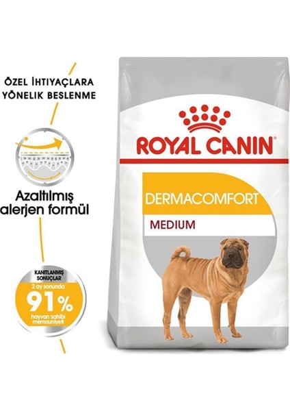 Medium Dermacomfort Yetişkin Köpek Maması 12 Kg